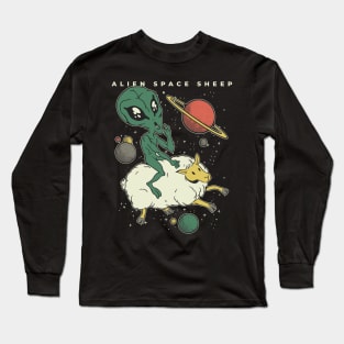 Space Sheep Long Sleeve T-Shirt